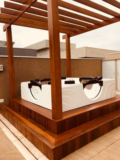 SPA Quadrado Evolution em Gel Coat