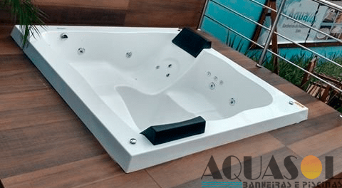 SPA Quadrado Gloriosa Padrão em Gel Coat