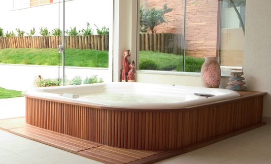 Spa Quadrado Guaratuba Esmeralda em Gel Coat