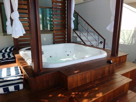 Spa Quadrado Guaratuba Esmeralda em Gel Coat