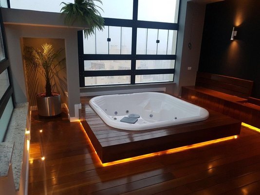 Spa Quadrado Guaratuba Slim Plus em Gel Coat