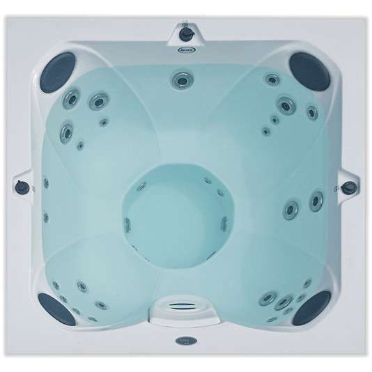 Spa Quadrado J195 Jacuzzi em Acrílico Com Cobertura Térmica