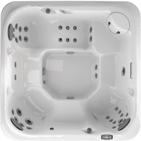 Spa Quadrado J275 Jacuzzi em Acrílico com Fechamento e Cobertura Térmica