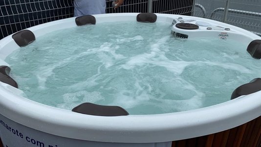 Spa Redondo Alpha Tub Slim Plus em Gel Coat