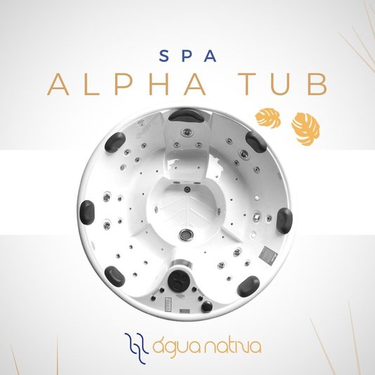 Spa Redondo Alpha Tub Slim Plus em Gel Coat