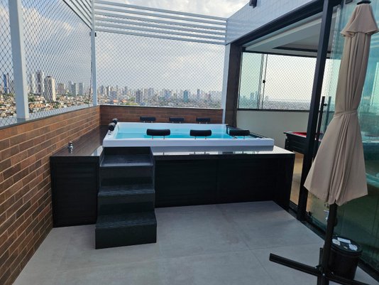 SPA Retangular Siracusa em Gel Coat