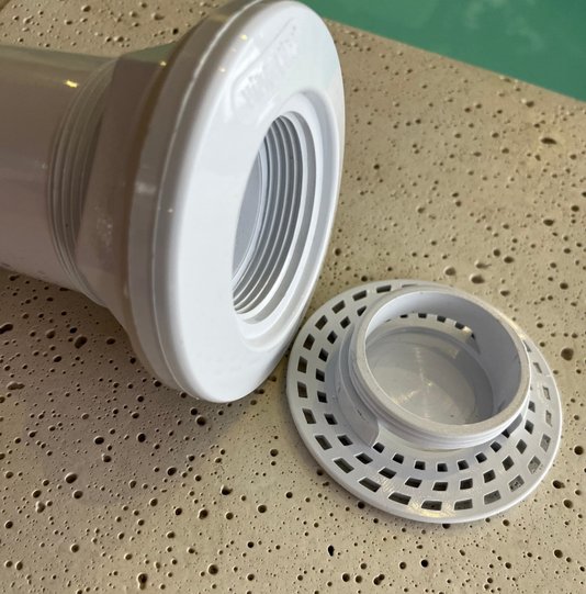 Tampa de Proteção do Dispositivo de Aspiração para Piscinas