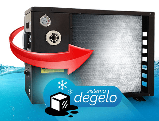 Trocador de Calor Komtherm Inverter 45QC para Piscinas