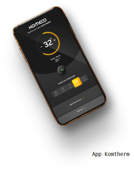 Trocador de Calor Komtherm Inverter 25QC para Piscinas