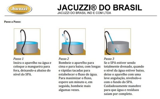 Tubo Aspirador de 19 mm de Diâmetro Quickvac Exclusivo SPAS Jacuzzi