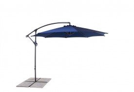 Guarda-sol Haste Lateral Redondo Prime 3 Metros Com Manivela