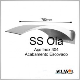 Cascata Ola em Aço Inox 304