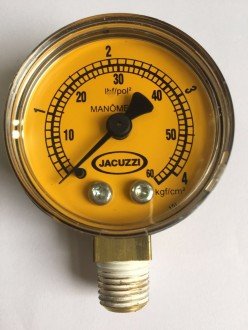 Manômetro do Filtro de Piscinas Jacuzzi Modelo Padrão