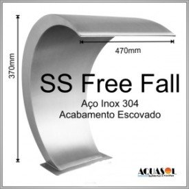 Cascata em Aço Inox 304 Free Fall
