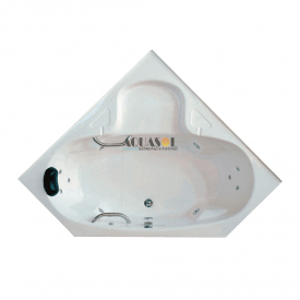 Banheira de Canto Anguli Diamante em Gel Coat