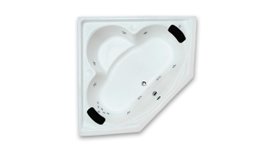 Banheira de Canto Brescia em Gel Coat