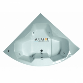 Banheira de Canto Bromélia Master Dupla em Gel Coat