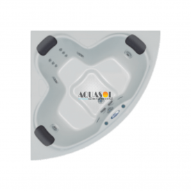 Banheira De Canto Marbella 6000 Master em Gel Coat