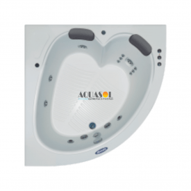 Banheira De Canto Passion Slim em Acrílico