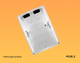 Banheira Dupla de Hidromassagem Completa Roma em Acrílico *
