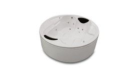 Banheira Redonda Óstia Premium em Gel Coat