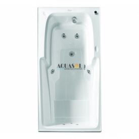 Banheira Retangular Calla Master em Gel Coat