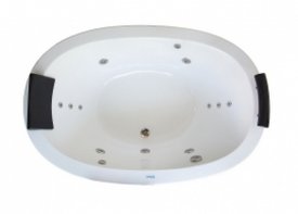 Banheira Dália Padrão Dupla em Gel Coat