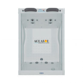 Banheira Retangular Dupla Mira em Gel Coat