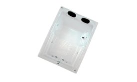 Banheira Retangular Elba Dupla em Gel Coat