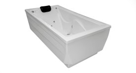 Banheira Retangular Premium Roma em Acrílico