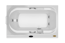 Banheira Retangular Regina G2 Designer em Acrílico