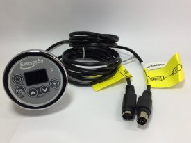 Botão Sanspray Aquecedor + Cromoterapia