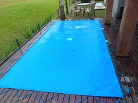 Capa de Proteção para Piscinas 4,00 x 2,00 Lona Forte - Aquasol