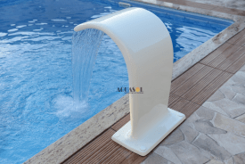 Cascata em Fibra de Vidro Tipo Onda 70 cm