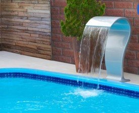 Cascata Sportech Grande em Fibra para Piscinas