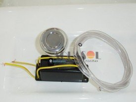 kit Controlador pneumático com botão acionador completo para banheiras e SPA Mondialle