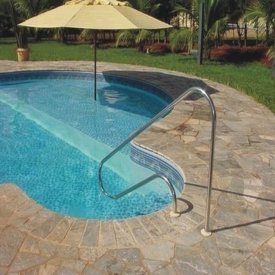 Corrimão Inox para Escada Interna de Piscinas