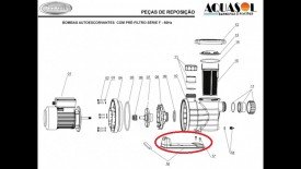 Base / Amortecedor do Motor de Piscina Jacuzzi F