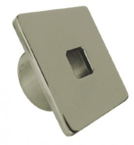 Dispositivo de Retorno Aço Inox quadrado 50mm