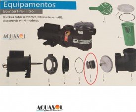 Selo Mecânico para Motobombas de Piscinas Henrimar
