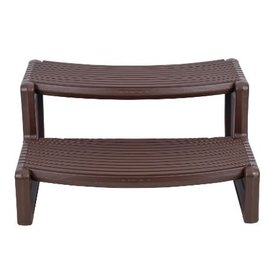 Escada Jacuzzi Dois Degraus de Polipropileno Antiderrapante para SPA