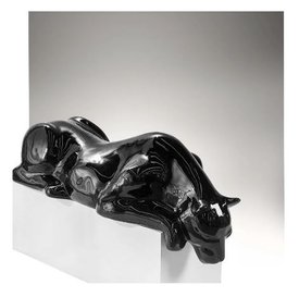 Escultura Pantera Bebendo Àgua para Piscinas