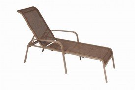 Espreguiçadeira Empilhável Summer Alumínio Champagne