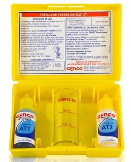 Estojo de teste para medir a alcalinidade Genco.