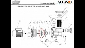 Rotor do Motor de Piscina Modelo 5F Jacuzzi