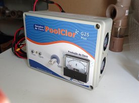 Gerador De Cloro PB60 Para Piscina De Até 60 Mil Litros Autolimpante