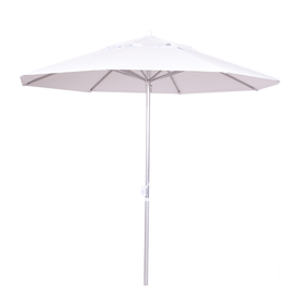 Guarda-sol Alumínio Redondo com Manivela 2,70 Metros Vinil