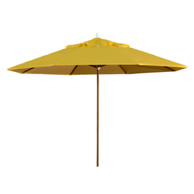 Guarda-sol Tipo Italiano Ombrelone Redondo 4,00m Em Madeira Solaris