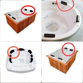 Kit 4 travesseiros para SPA da Mondialle