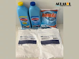 Kit Completo de Produtos para Limpeza de Piscinas (kit005)